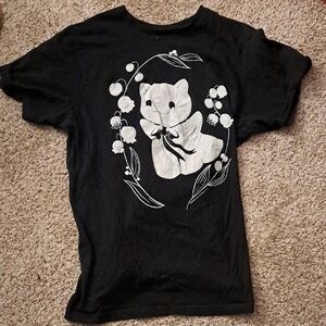 Black Cat Graphic T-Shirt